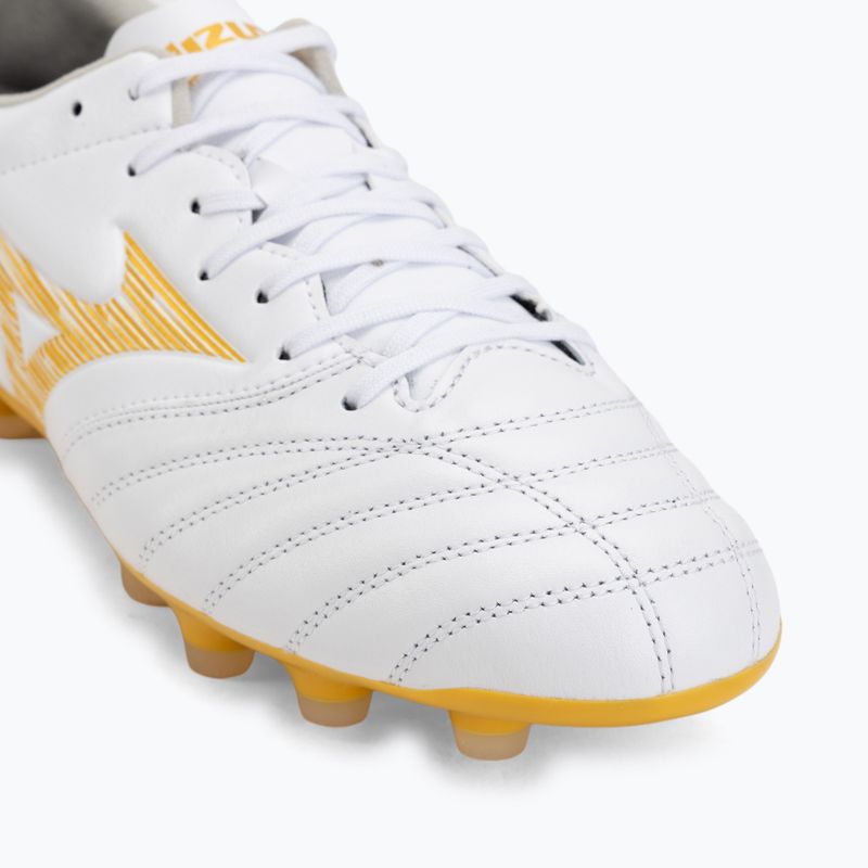 Football boots Mizuno Morelia Neo IV Pro FG white/mp gold/cool gray 3c 7
