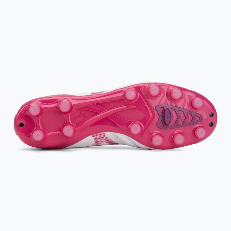 Football boots Mizuno Morelia Neo IV Pro FG white/fuchsia purple/fuchsia purple 4