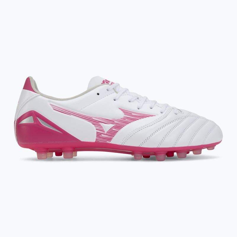 Football boots Mizuno Morelia Neo IV Pro AG white/fuchsia purple/fuchsia purple 2