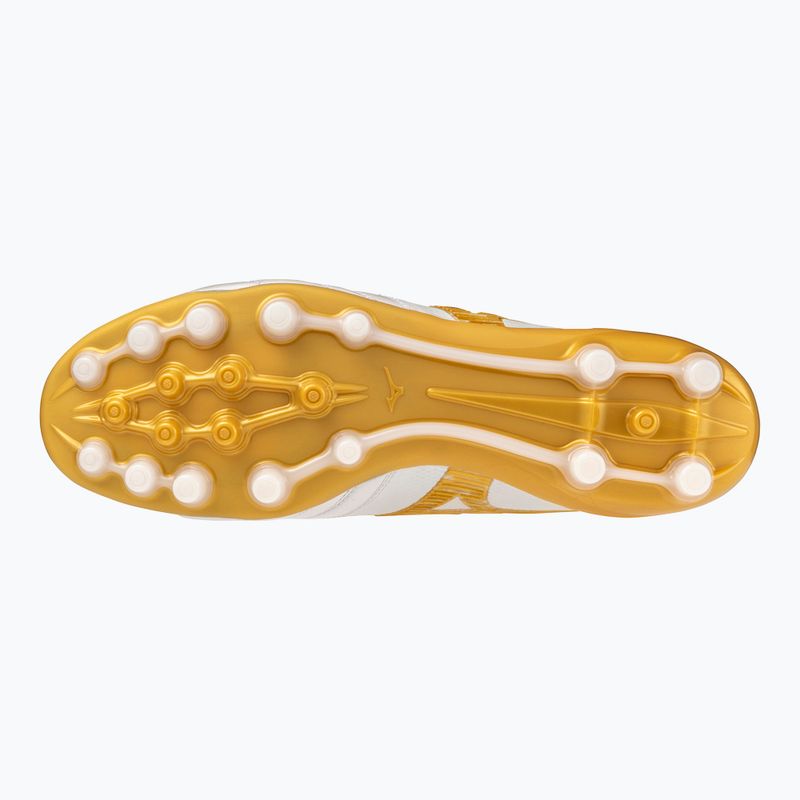 Football boots Mizuno Morelia Neo IV Beta Japan AG white/mp gold/cool gray 3c 2