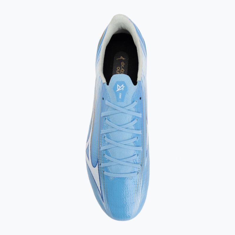 Football boots Mizuno Alfa III Pro FG celeste/white 5