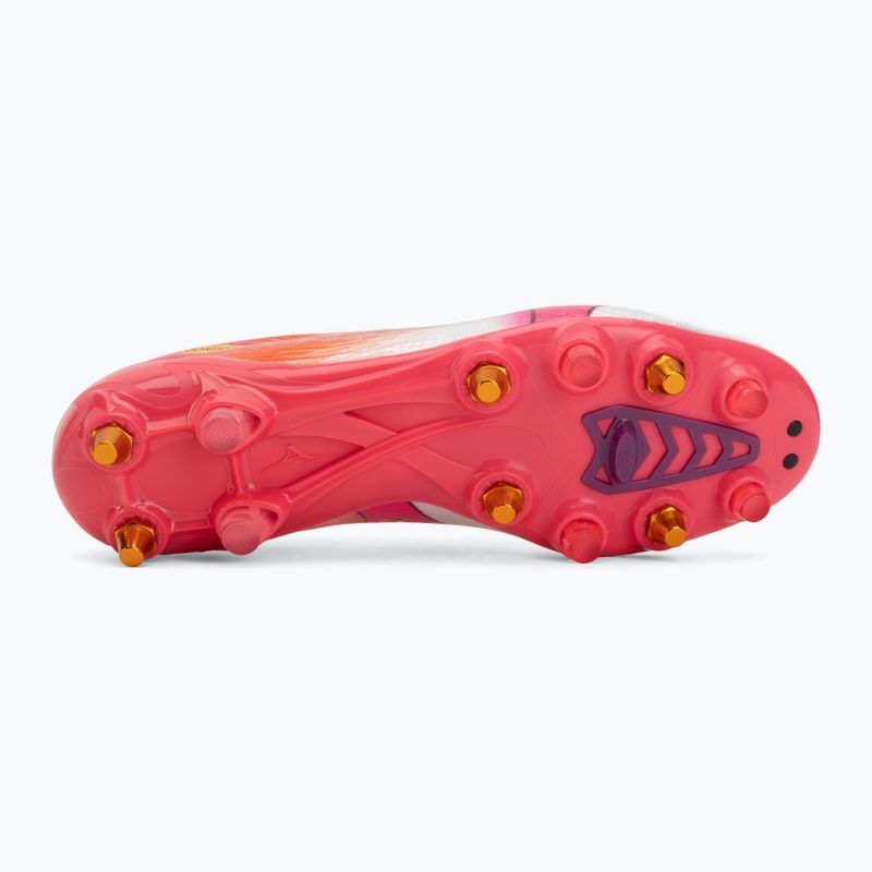 Football boots Mizuno Alpha III Japan Mix white/fuchsia purple 4