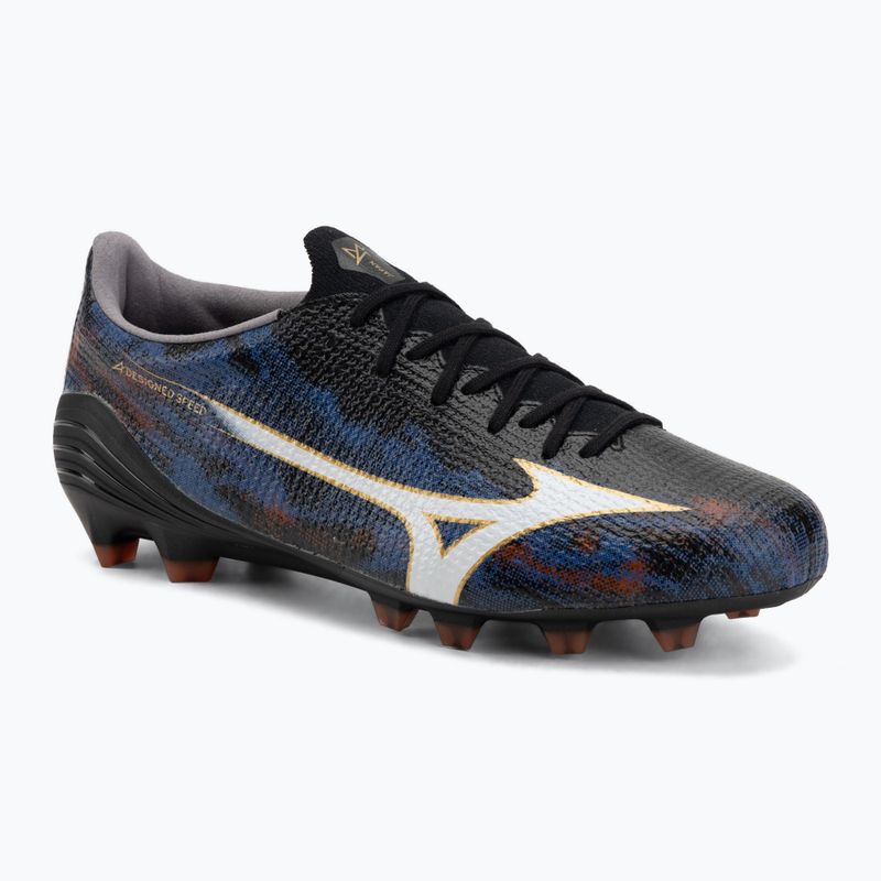 Football boots Mizuno Alpha III Japan FG black/ancient water