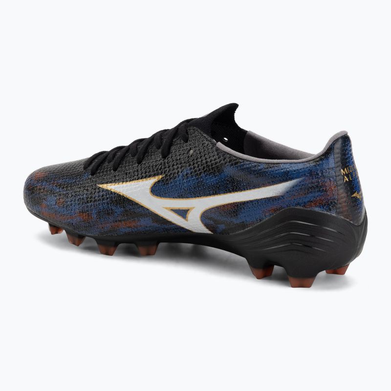 Football boots Mizuno Alpha III Japan FG black/ancient water 3