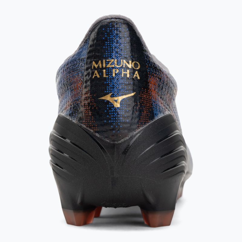 Football boots Mizuno Alpha III Japan FG black/ancient water 6