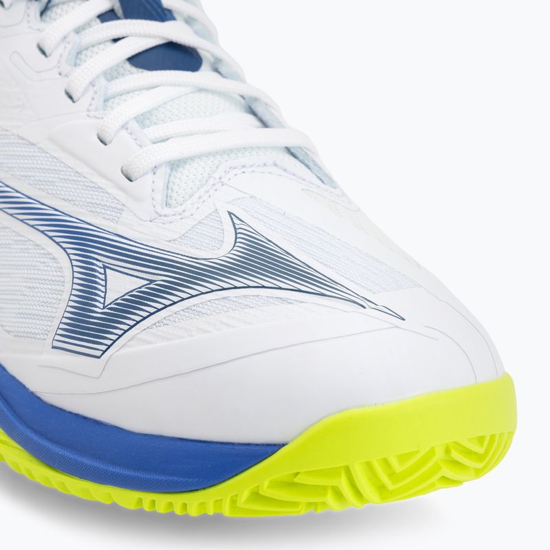 Tennis shoes Mizuno Wave Exceed Court CC white/dazzling blue/lightning 7