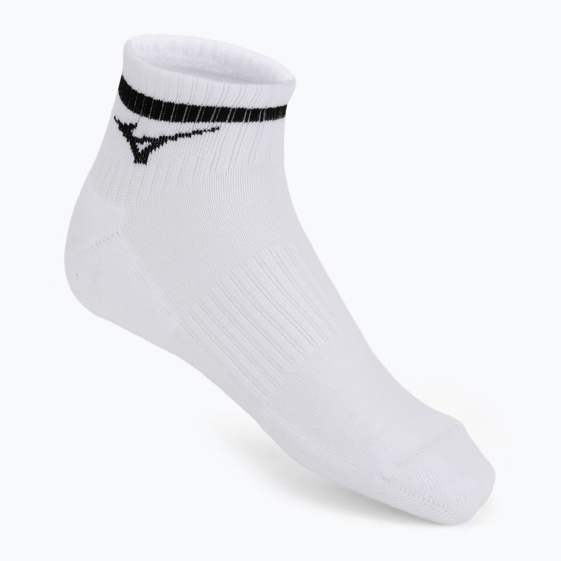 Socks Mizuno Training With Line white/cloudspace/lava orange 2