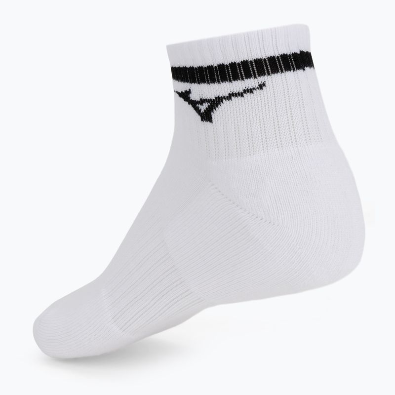 Socks Mizuno Training With Line white/cloudspace/lava orange 5