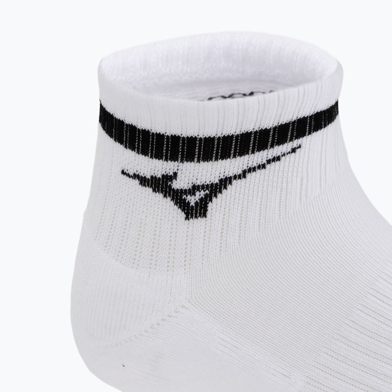 Socks Mizuno Training With Line white/cloudspace/lava orange 6