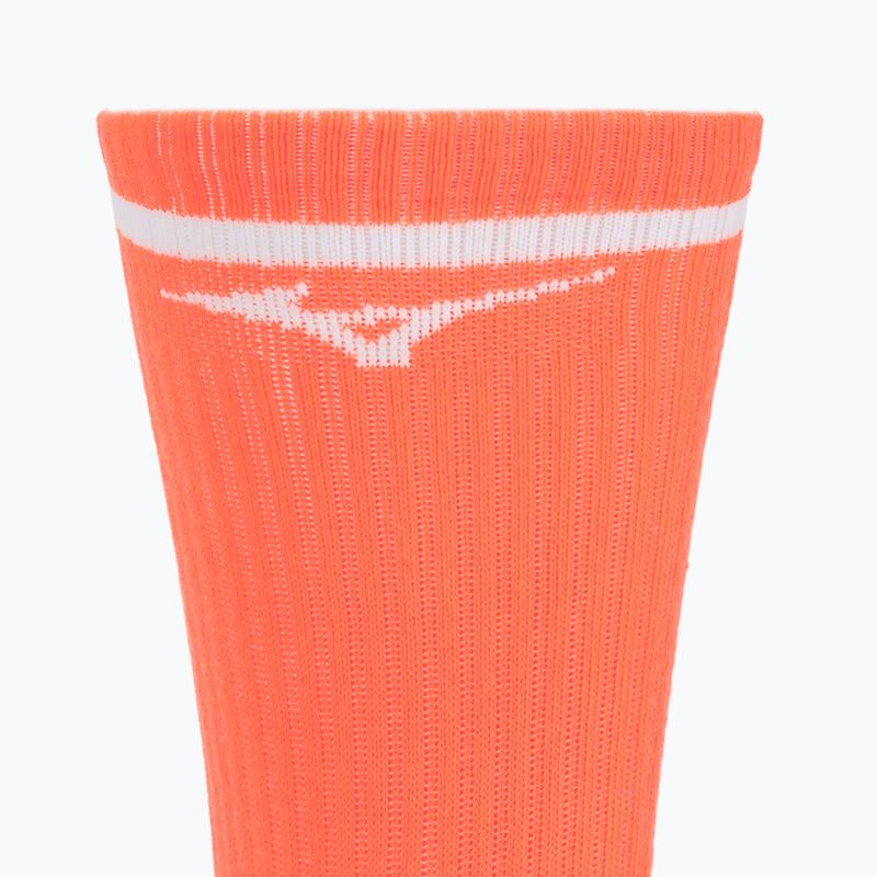 Socks Mizuno Training With Line Lava Orange 3