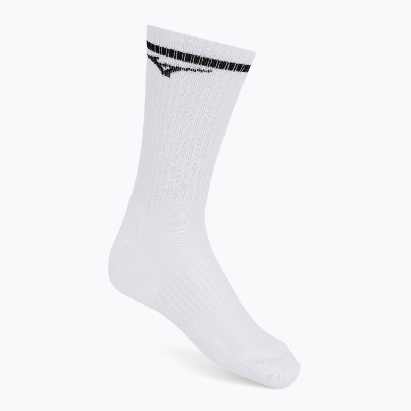 Socks Mizuno Training With Line white/cloudspace/lava orange 2