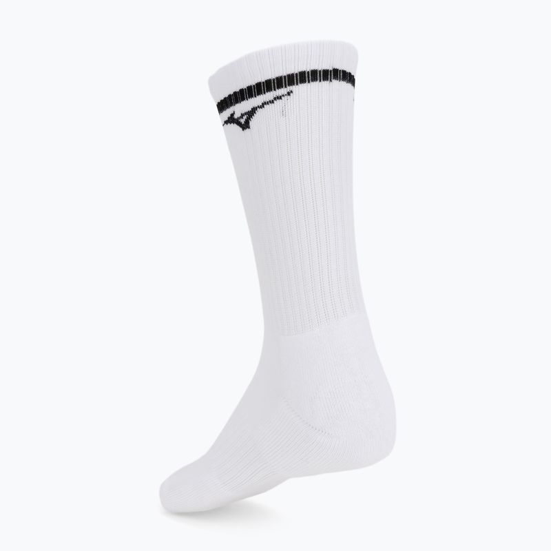 Socks Mizuno Training With Line white/cloudspace/lava orange 5