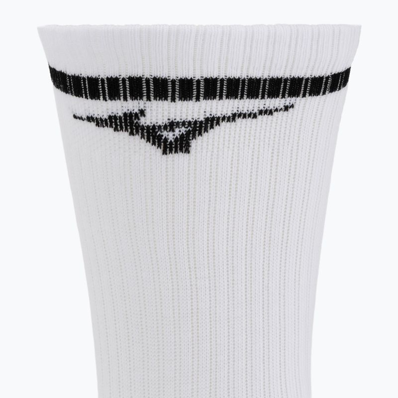 Socks Mizuno Training With Line white/cloudspace/lava orange 6