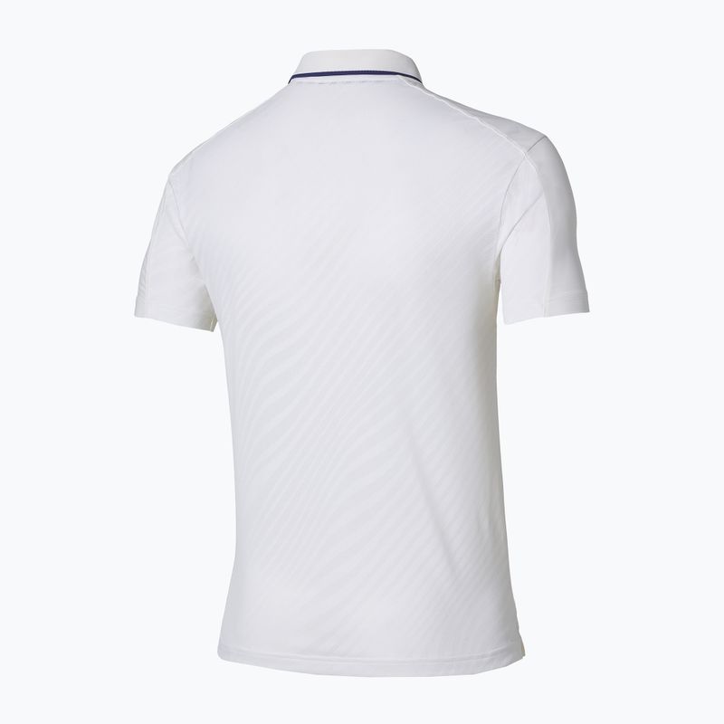 Men's tennis shirt Mizuno Tennis Short Sleeve Polo white 2