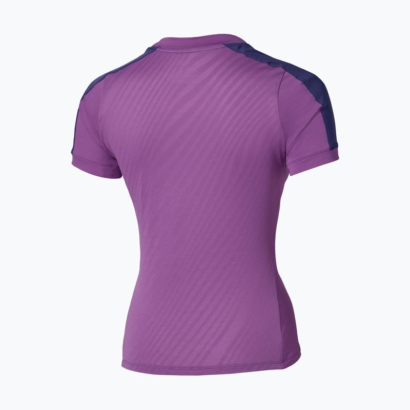 Women's tennis shirt Mizuno Tennis Short Sleeve Tee dahlia 2