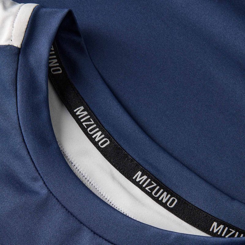 Men's tennis shirt Mizuno Tennis Core Short Sleeve Tee insigna blue/cloudscape 3