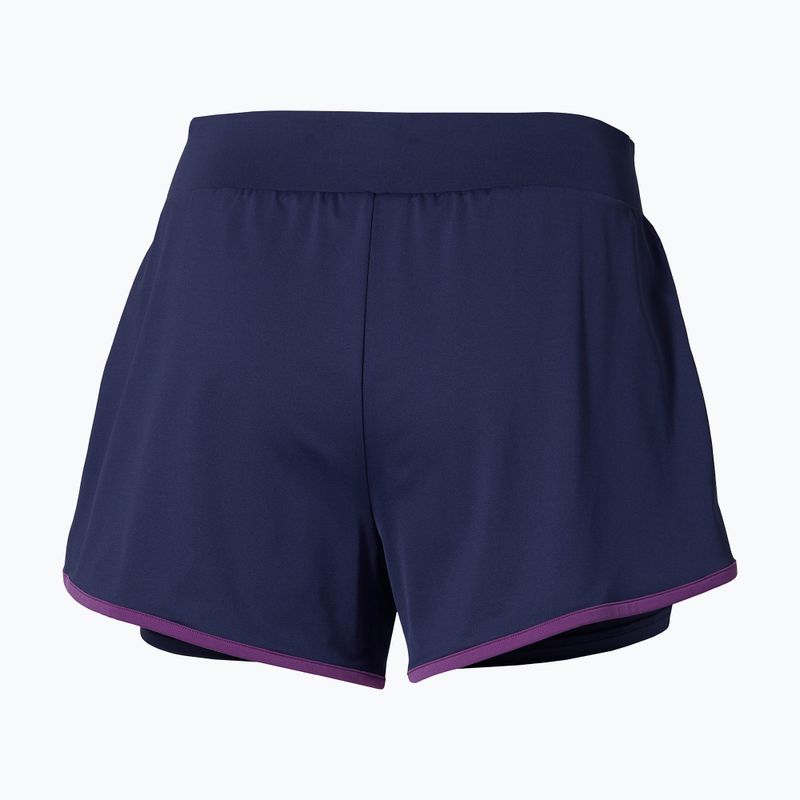Women's shorts Mizuno Flex beacon blue 4
