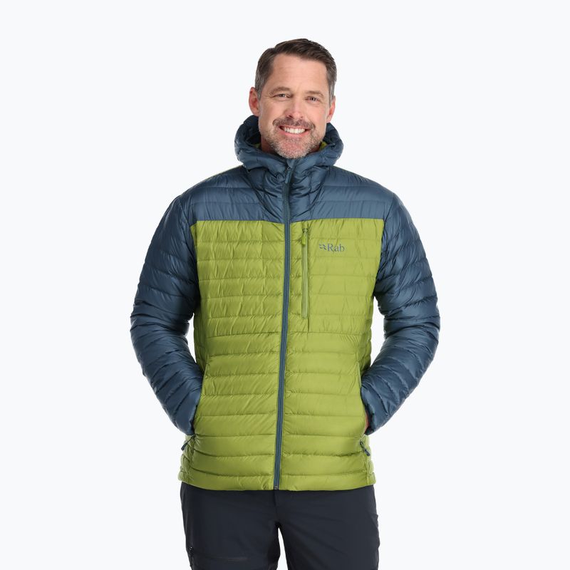 Men's Rab Microlight Alpine down jacket blue QDB-12-OBA