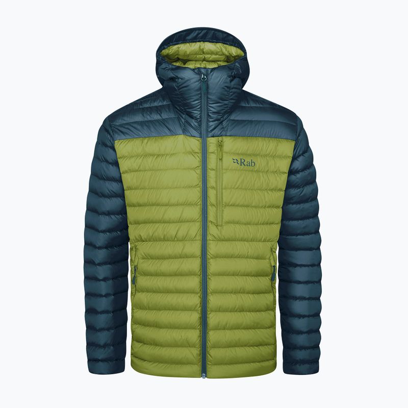 Men's Rab Microlight Alpine down jacket blue QDB-12-OBA 8