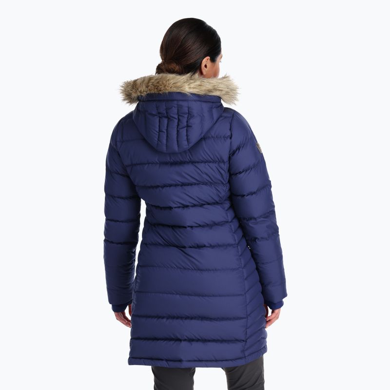 Women's down jacket Rab Deep Cover Parka patriot blue 3