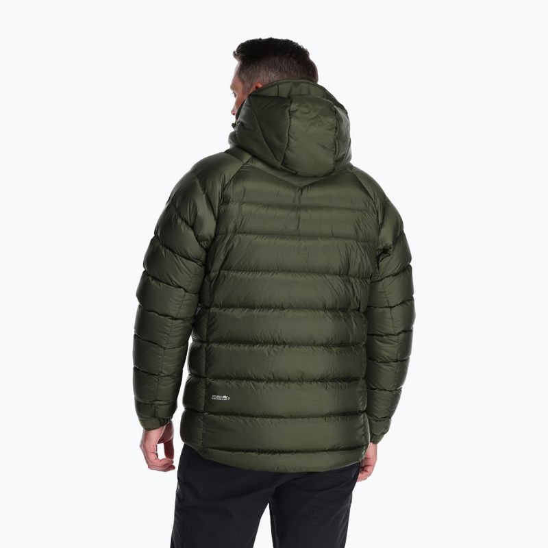Rab Axion Pro men's down jacket green QDE-64-ARM 2