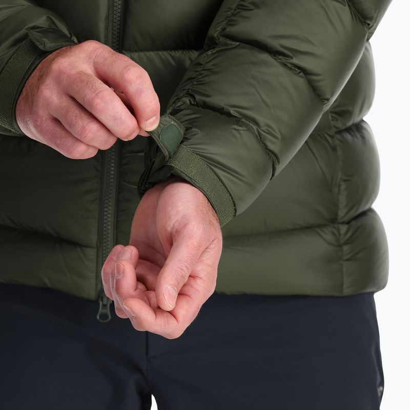 Rab Axion Pro men's down jacket green QDE-64-ARM 7