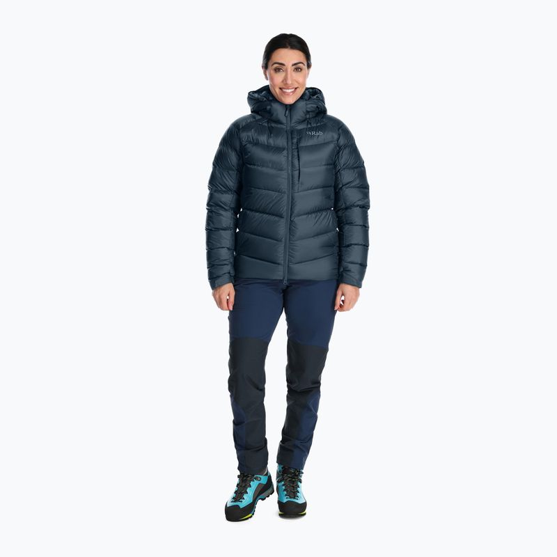 Women's down jacket Rab Axion Pro blue QDE-65-ORB-08 4