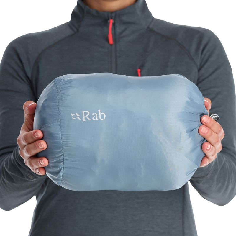 Women's down jacket Rab Axion Pro blue QDE-65-ORB-08 8