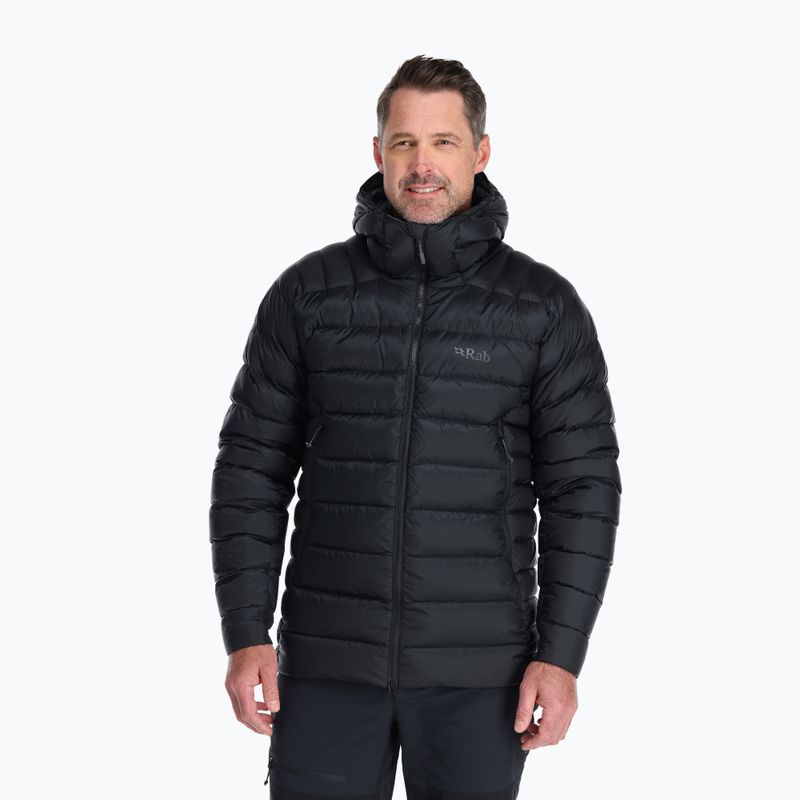 Men's down jacket Rab Electron Pro black