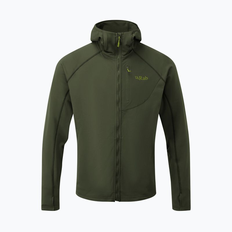 Men's Rab Superflux Hoody army QFE-89 2