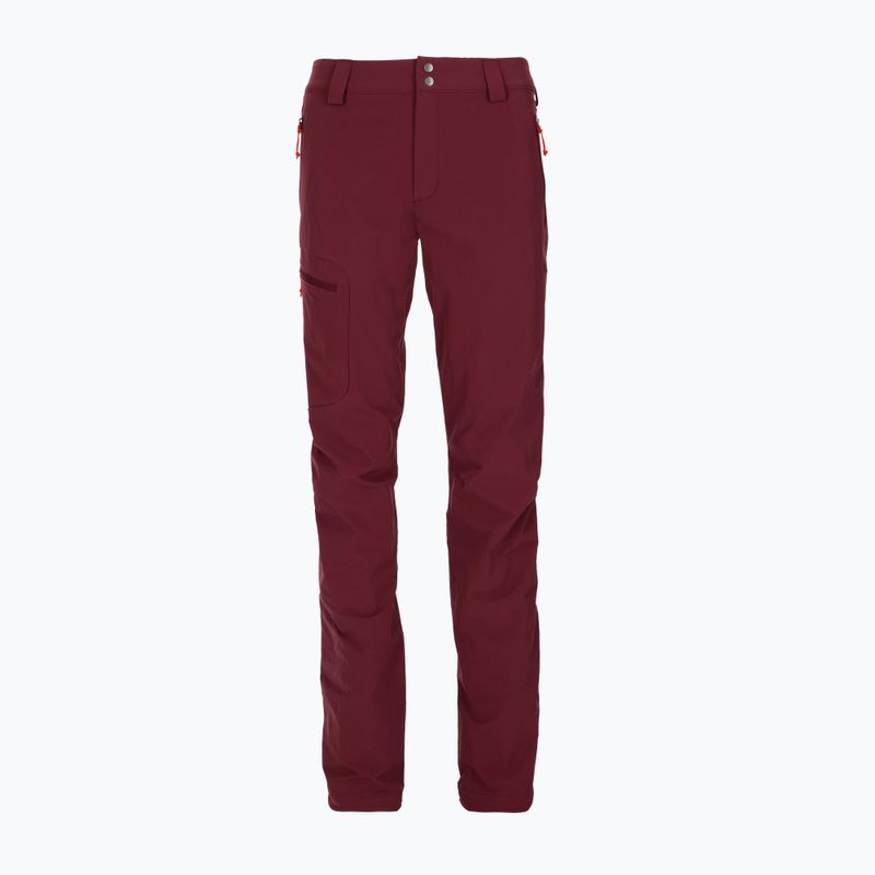 Women's trekking trousers Rab Incline maroon QFV-02 5