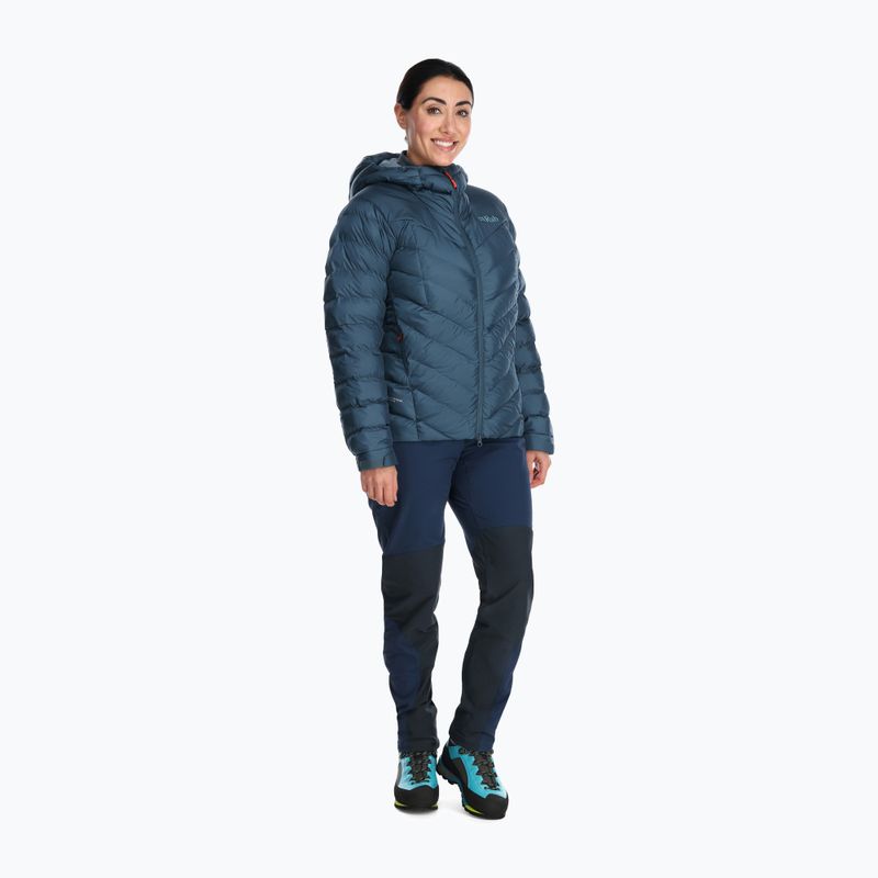 Women's down jacket Rab Nebula Pro blue QIO-58-ORB-08 3