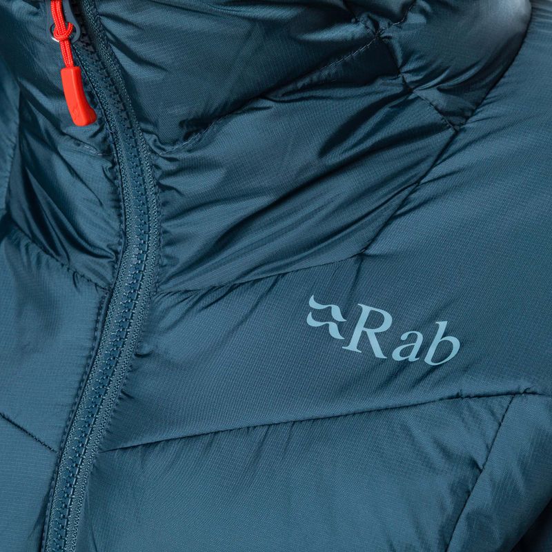 Women's down jacket Rab Nebula Pro blue QIO-58-ORB-08 6