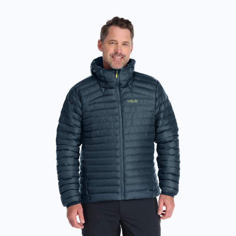 Rab Cirrus Alpine men's down jacket blue QIO-59