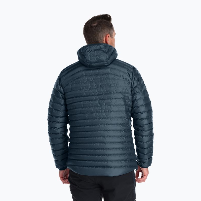 Rab Cirrus Alpine men's down jacket blue QIO-59 2