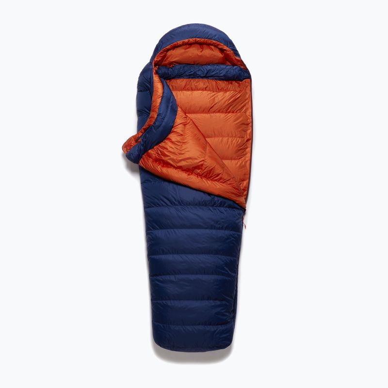 Rab Ascent 700 nightfall blue sleeping bag 3