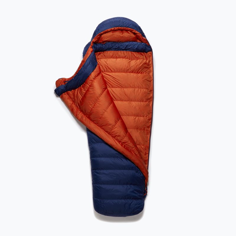 Rab Ascent 700 nightfall blue sleeping bag 4