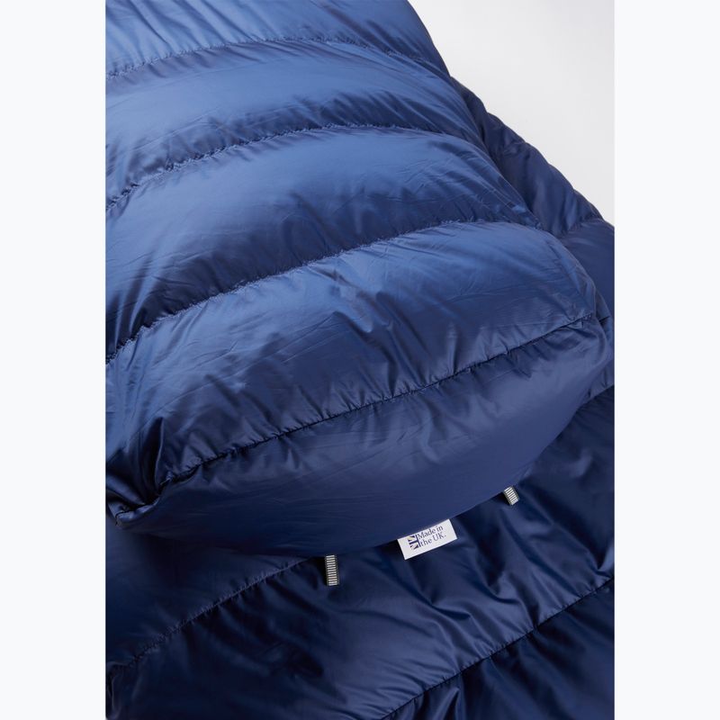 Rab Ascent 700 nightfall blue sleeping bag 8