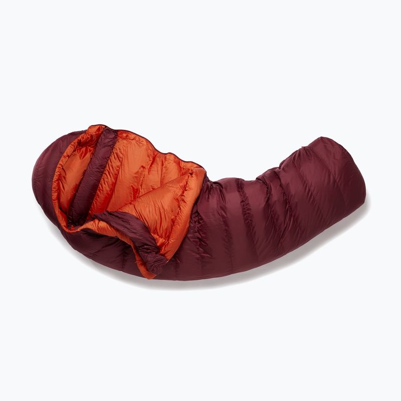 Rab Ascent 900 deep heather sleeping bag 5