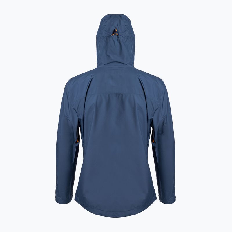 Rab Downpour Eco men's rain jacket blue QWG-82-DIK 5