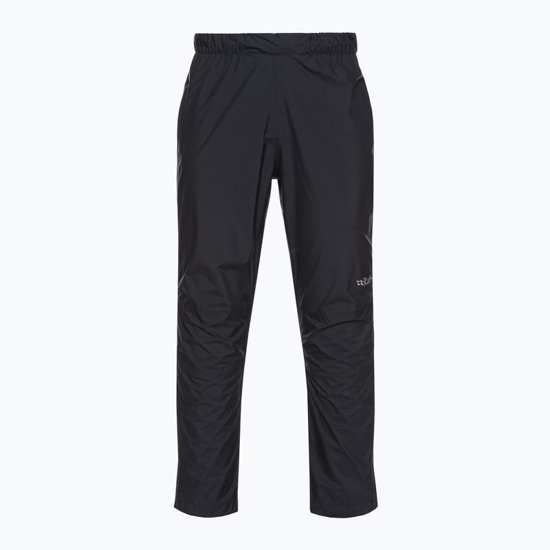 Rab Downpour Eco FZ men's rain trousers black QWG-86 2