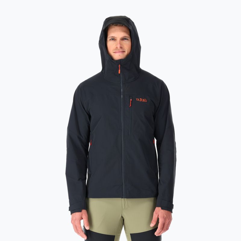 Men's softshell jacket Rab Torque grey QWS-57 3