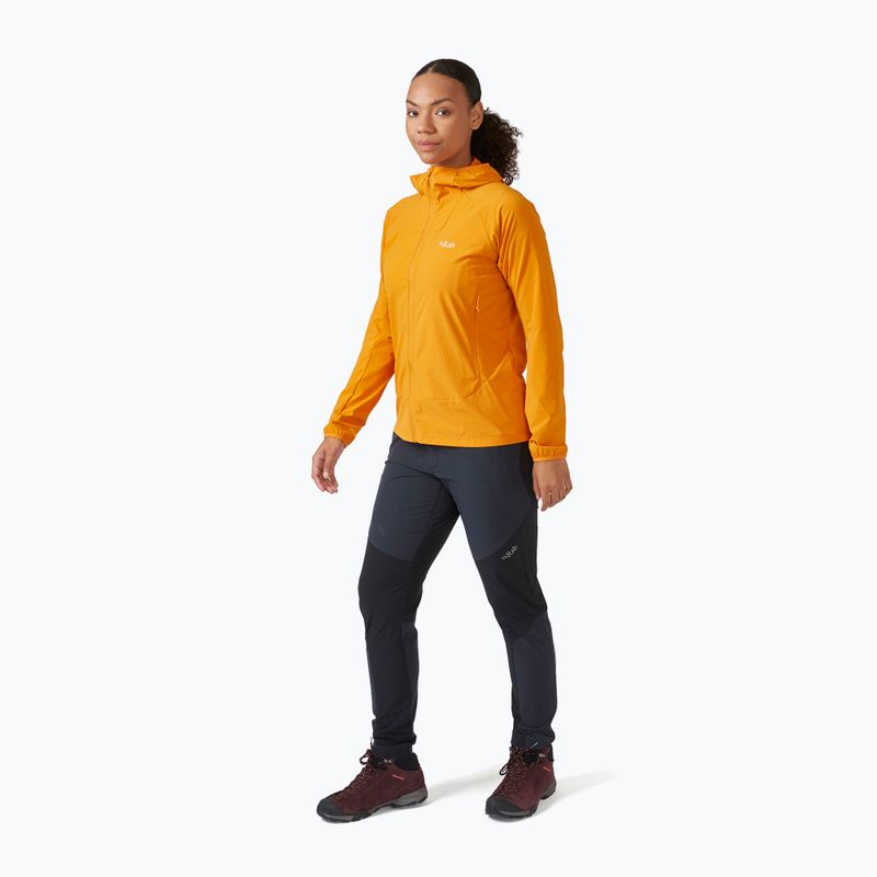 Women's softshell jacket Rab Borealis orange QWS-39 3