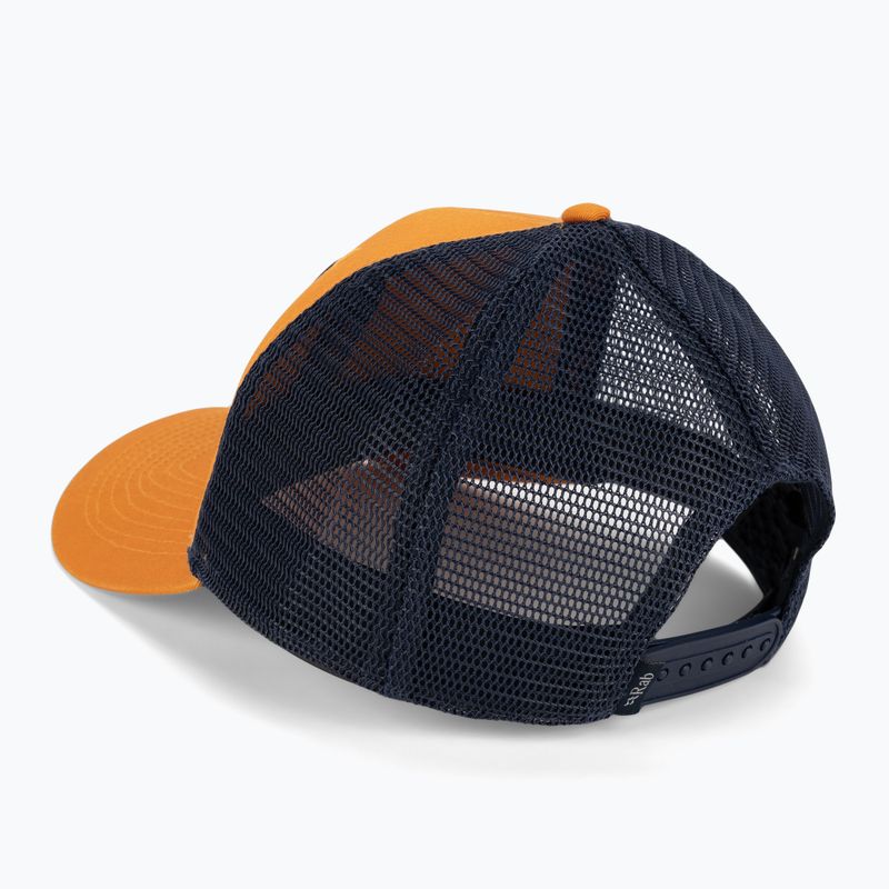 Rab Ten4 baseball cap orange QAB-42 3