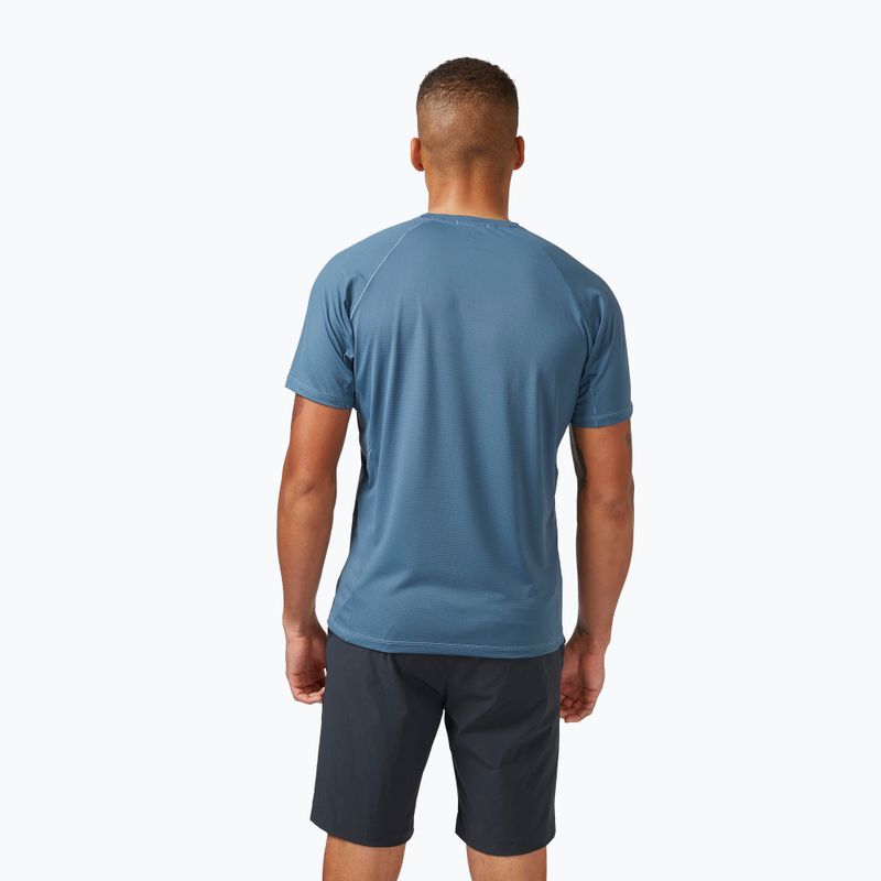 Rab Sonic men's trekking t-shirt blue QBL-01 2