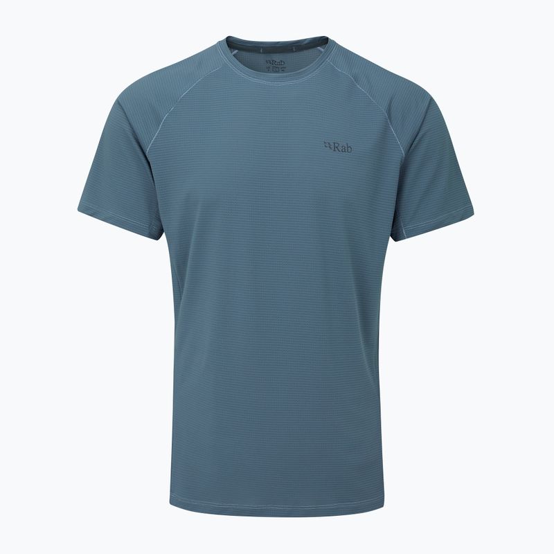 Rab Sonic men's trekking t-shirt blue QBL-01 4