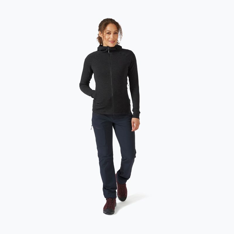 Women's sweatshirt Rab Nexus Hoody black 2