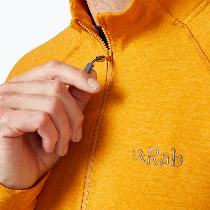 Rab Nexus marmalade men's trekking sweatshirt 4