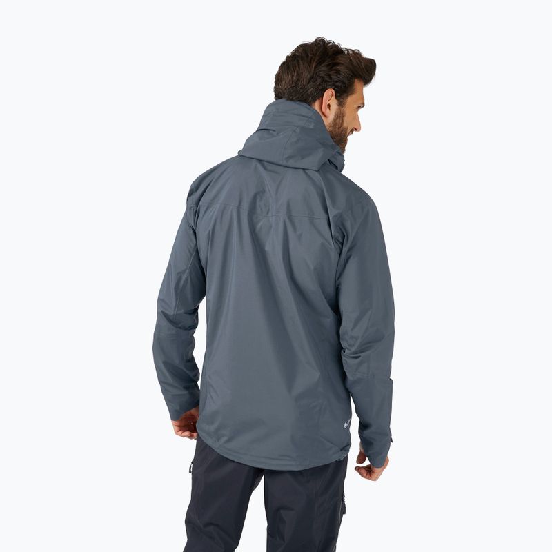 Rab Latok Paclite Plus men's rain jacket blue QWH-55 2