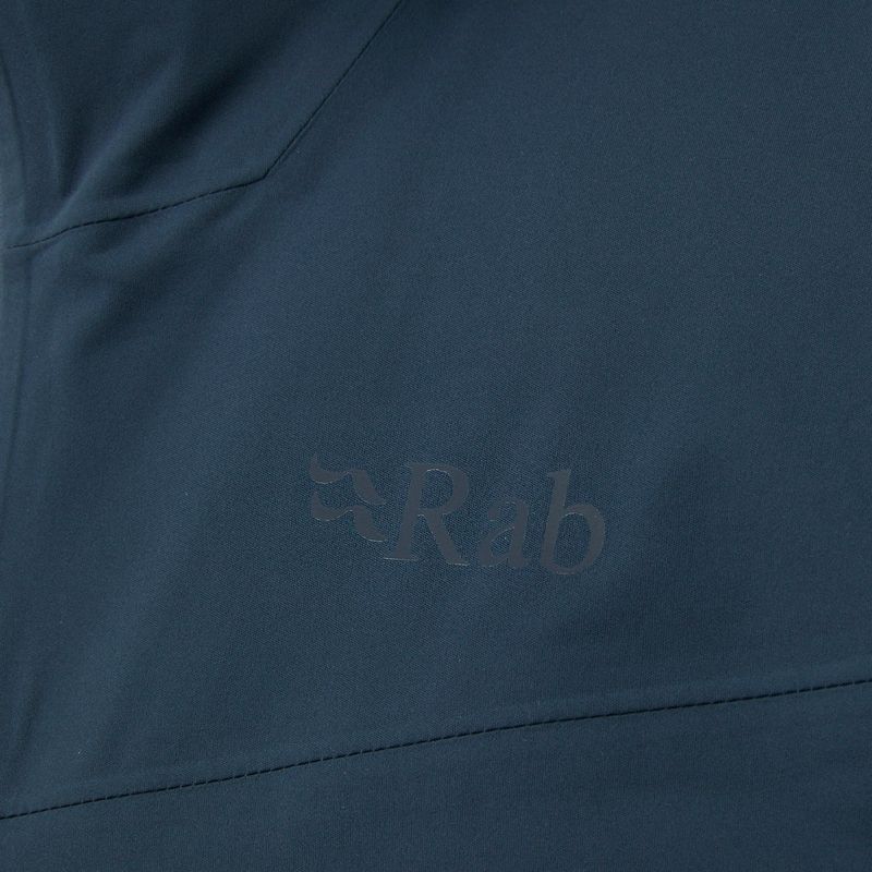 Rab Kinetic 2.0 men's rain jacket navy blue QWG-74 6